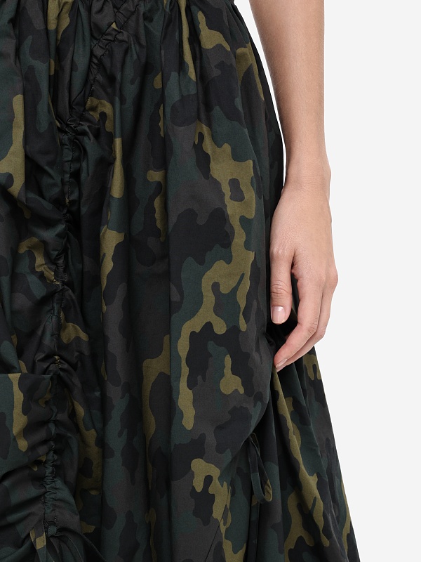 Юбка жен Juun.J JW5727W07 Khaki H - 4