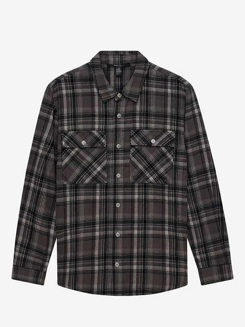 Рубашка муж Ksubi MSP25SH016 GREY - 0