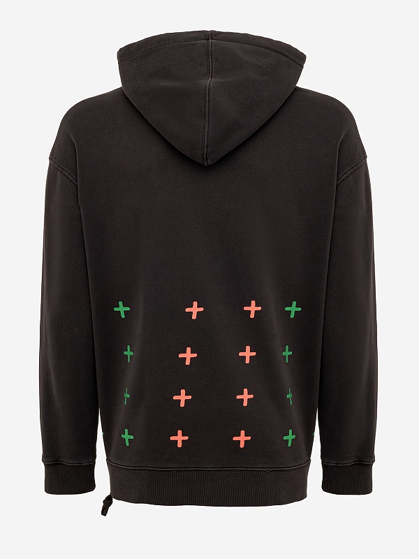 Худи муж Ksubi MPS24FL012 BLACK - 1