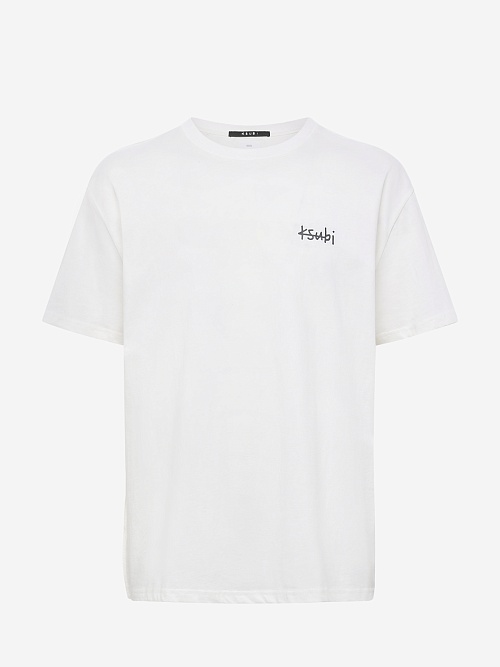 Футболка муж Ksubi MFA25TE003 OFF WHITE - 0