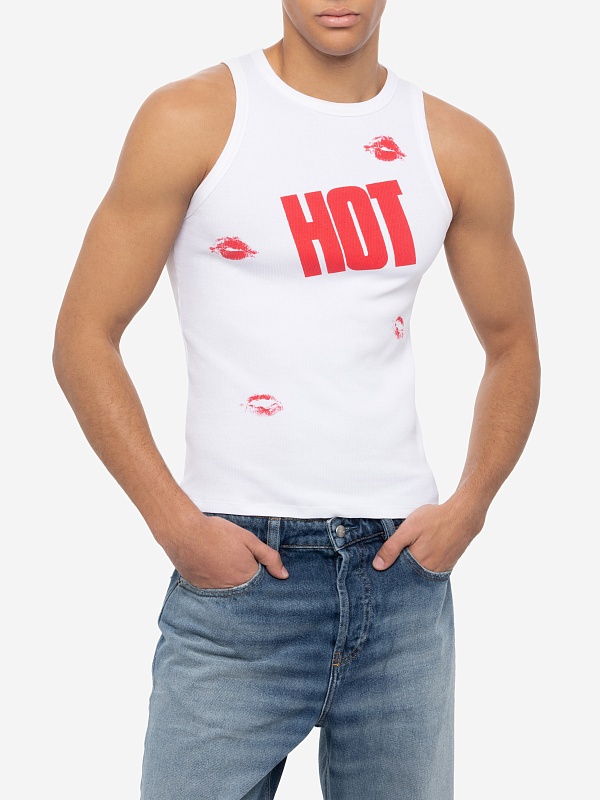 Майка муж Carne Bollente AW25TT0102 White - 3