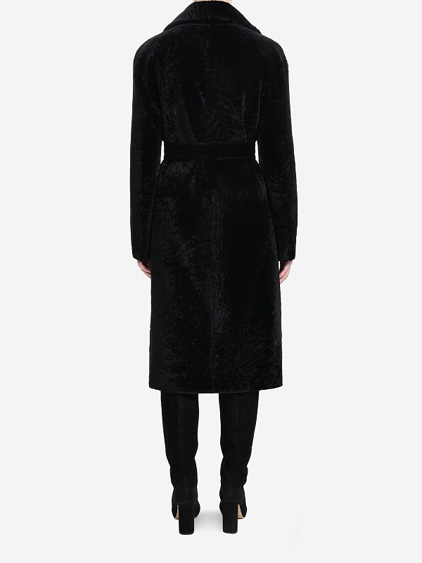 Дубленка жен Burka K-1455/FP/115BR Черный - 3