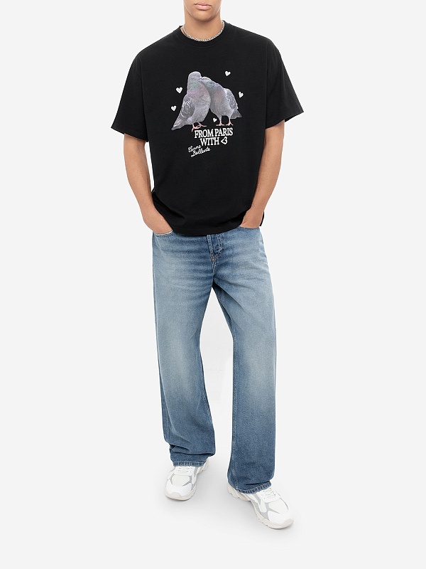 Футболка муж Carne Bollente AW25ST0103 Black - 1