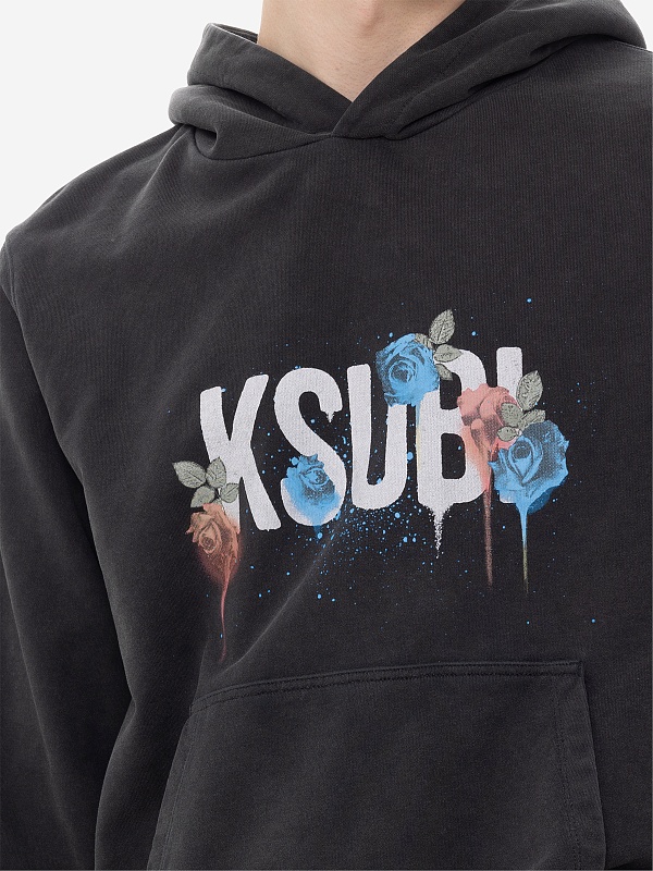 Худи муж Ksubi MPF24FL010 GREY - 5