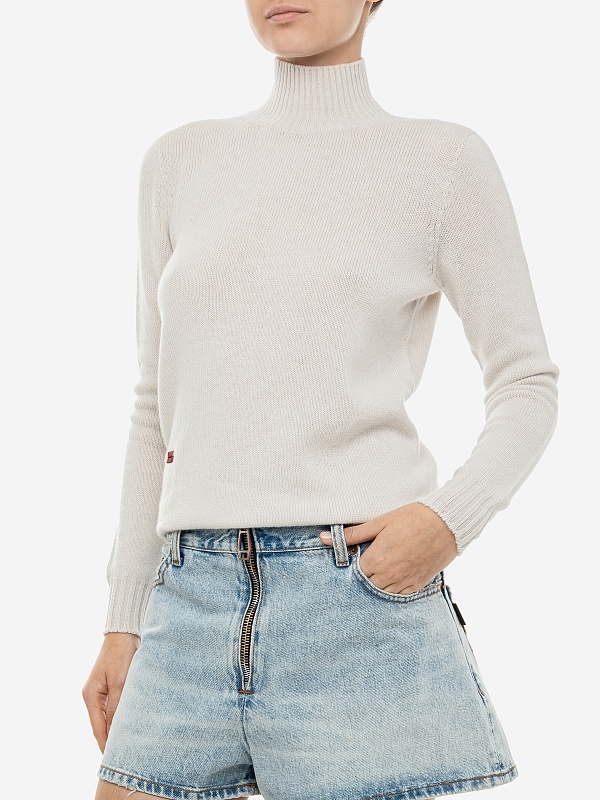 Водолазка жен AGNONA AI23P_K202068_4K080F N36 ALABASTRO - 3