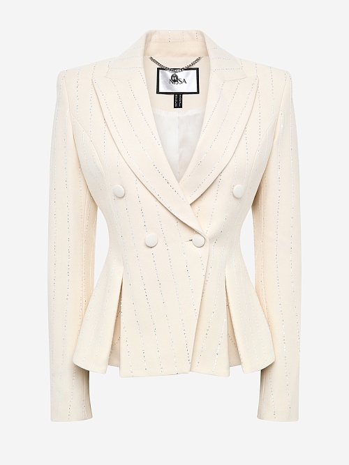 Жакет жен Nissa SS1349 white - 0