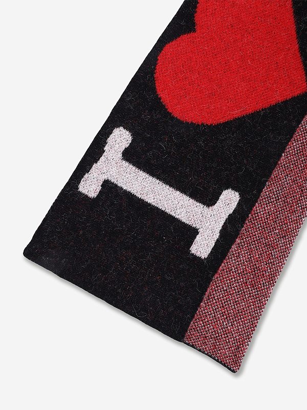 Шарф муж Carne Bollente AW25SC0101 Black - 3