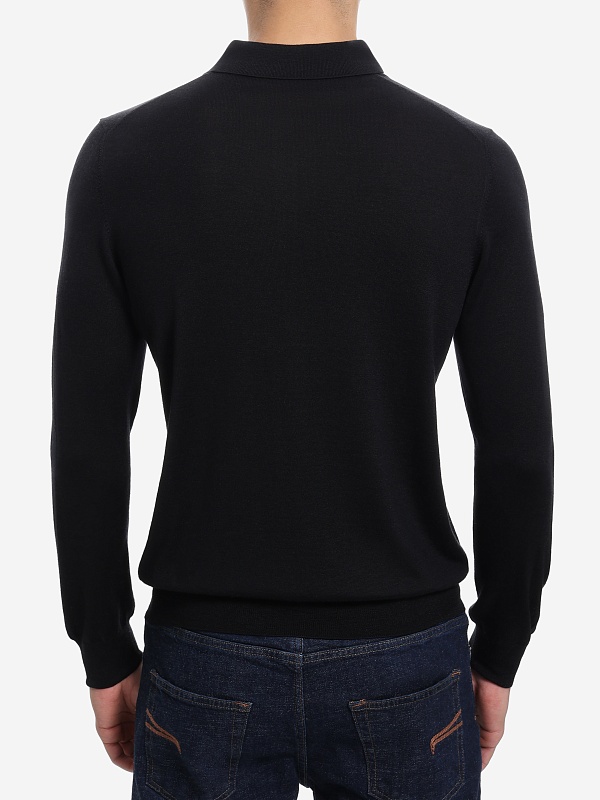 Поло с длинным рукавом муж Barba Napoli 25245 99 - 2