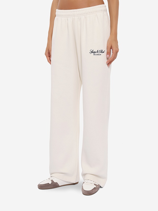 Брюки жен Sporty & Rich PA07176269WH37 Ecru Navy - 3