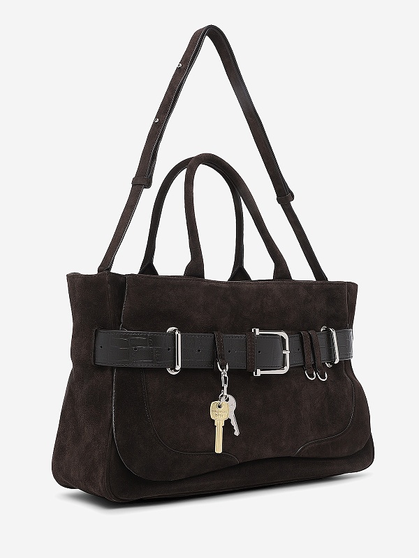 Сумка жен OSOI 25FB05008280 SUEDE MOCHA COMBI - 2