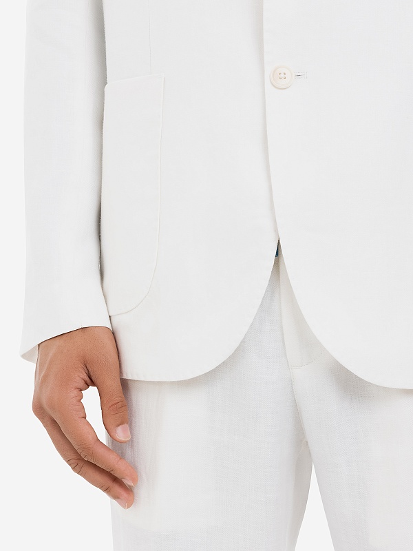 Пиджак муж Fefe Napoli GIALPGIGATO506 01(WHITE) - 4