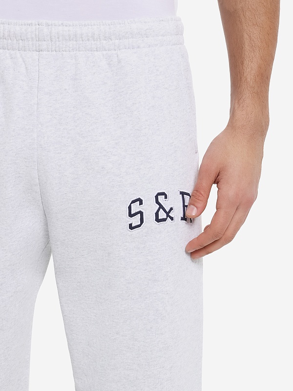 Джоггеры муж Sporty & Rich PA03664082GY03 Heather Gray - 5