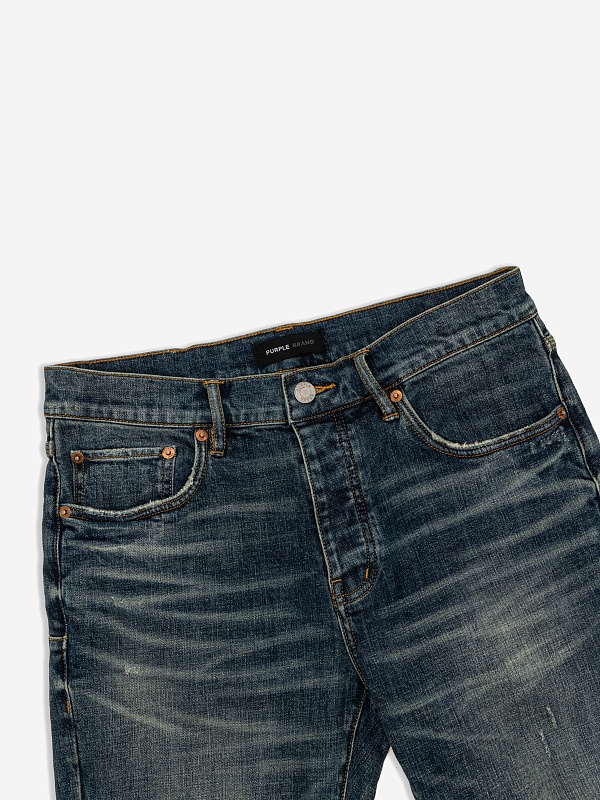 Джинсы муж PURPLE P004-OYFD124 DK INDIGO - 2