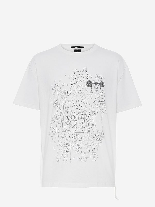 Футболка муж Ksubi MSP25TE017 WHITE - 0