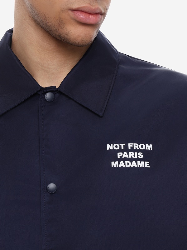Куртка муж Drôle de Monsieur PERM-JT183-PA014-NY NAVY - 6