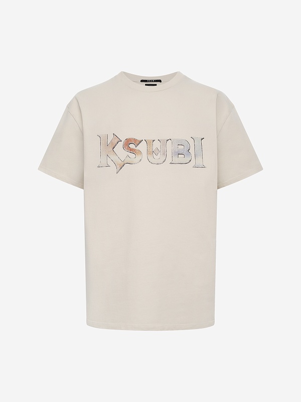 Футболка муж Ksubi MPS26TE022 white - 0