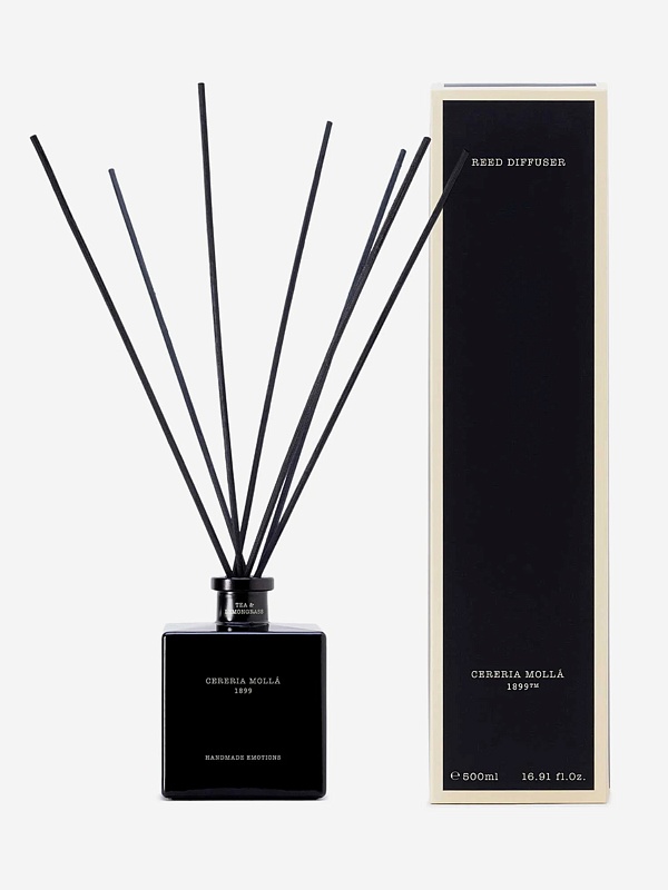 Диффузор унисекс Cereria Molla 1899 M7721 Tea & Lemongrass 500 мл - 1