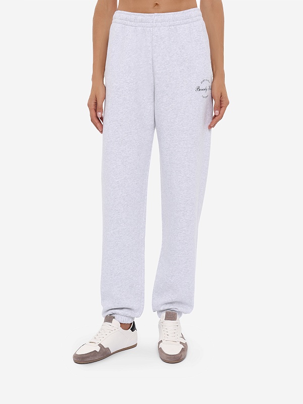 Джоггеры жен Sporty & Rich PA07076257GY03 Heather Gray Navy - 3