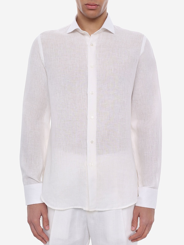 Рубашка муж Fefe Napoli CL112 MILK WHITE - 3