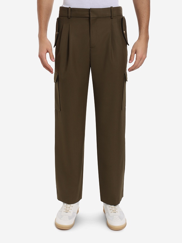 Брюки муж Drôle de Monsieur I-BP195-PL144-KK KAKI - 2