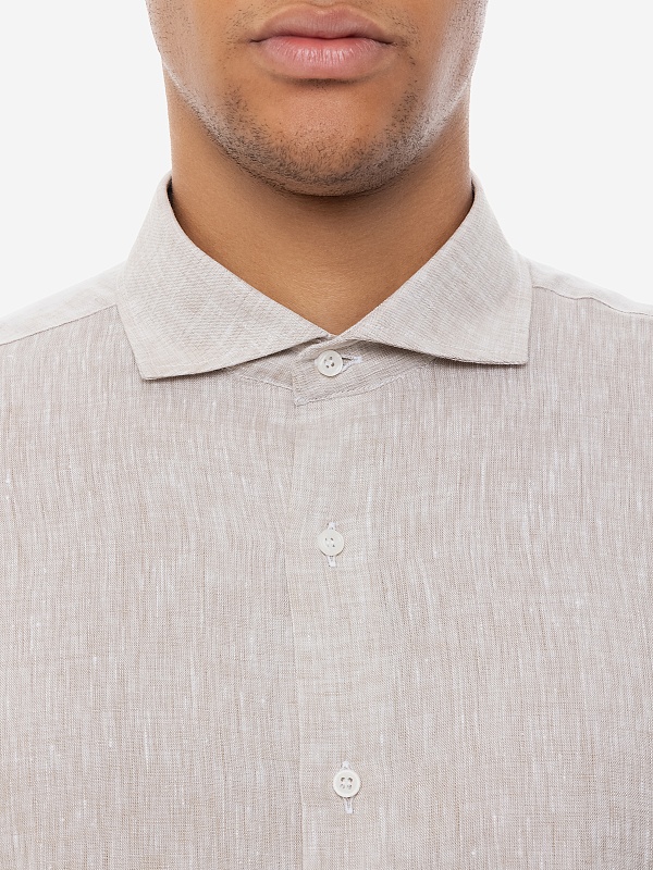 Рубашка муж Fefe Napoli CL 114(BEIGE) - 4