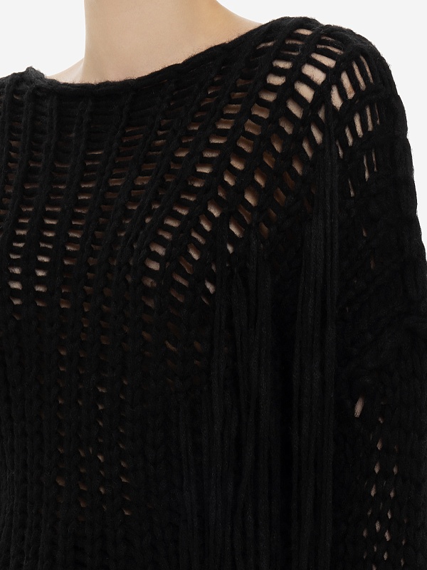 Свитер жен Isabel Benenato DK13 01 BLACK - 5