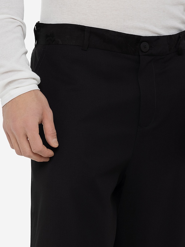 Брюки муж Isabel Benenato UW36 01 BLACK - 5