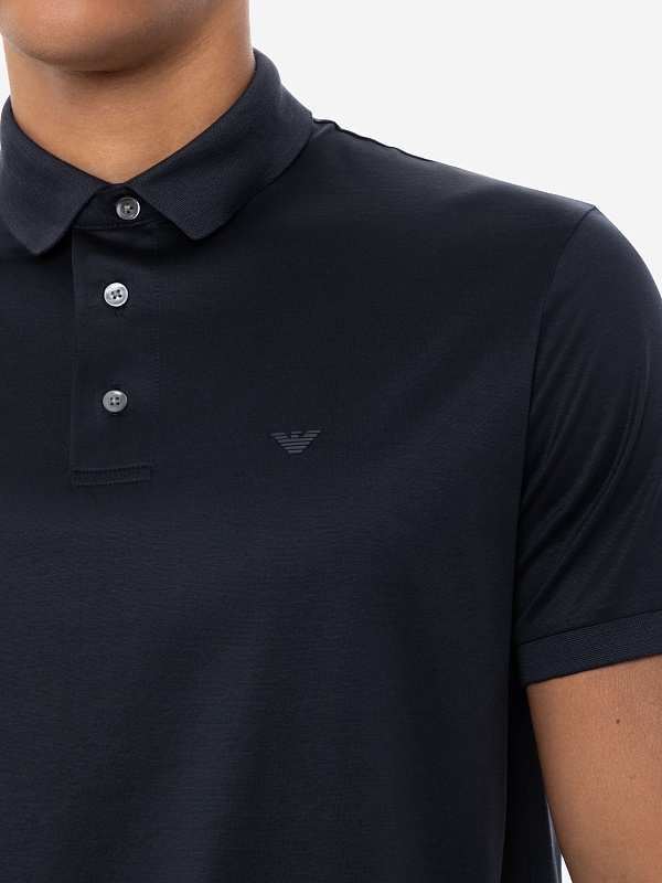 Поло муж Emporio Armani 8N1F96 1JUVZ 0920 BLU NAVY - 5