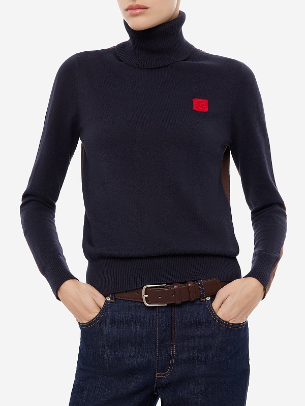 Водолазка жен MAX&CO 2626366023200 002 NAVY - 3