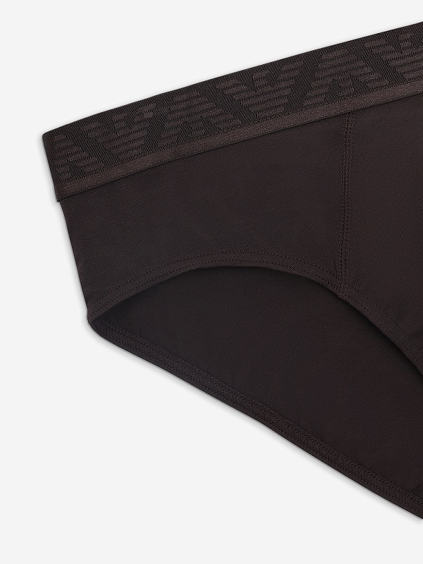 Набор (трусы 3 пары) муж Emporio Armani EM000258 AF10780 M6132 CHOCO/FUNGI/SURF - 5