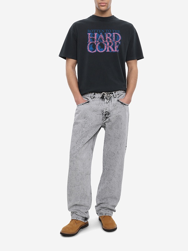 Футболка муж Aries AR6001105 BLACK - 1