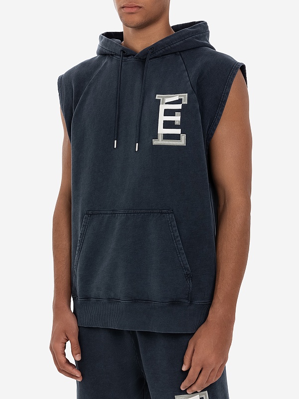 Худи муж Etudes Studio RACING SL UNIVERSITY FADE OUT Navy - 3