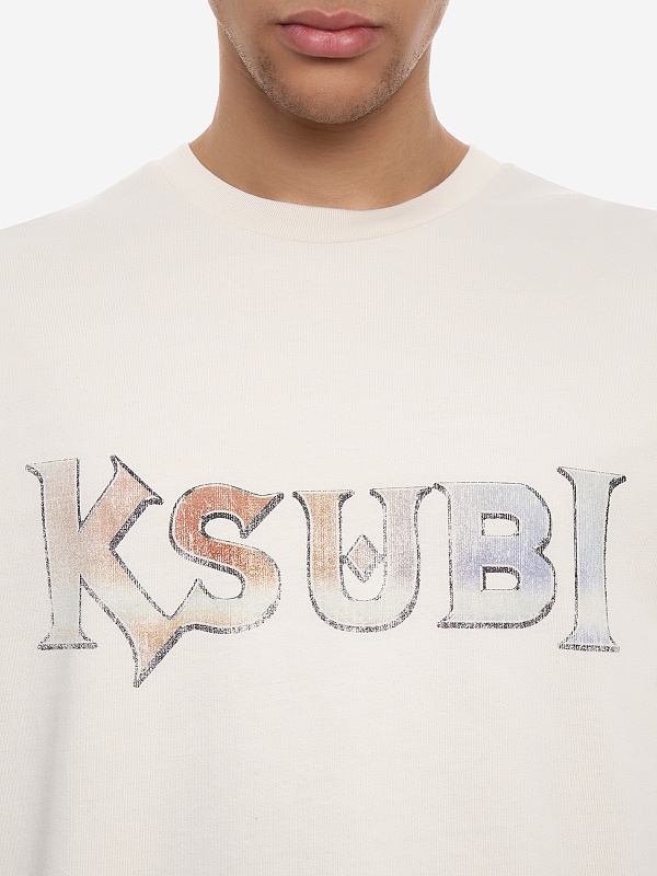 Футболка муж Ksubi MPS26TE022 white - 5