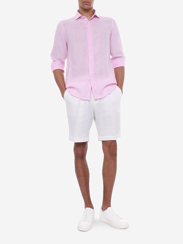 Рубашка муж Fefe Napoli CL121 PINK - 1