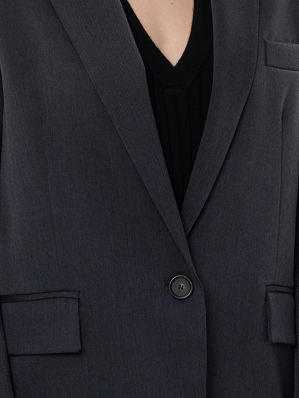 Жакет жен Erika Cavallini P3WH03 Y49-0 Antracite - 5