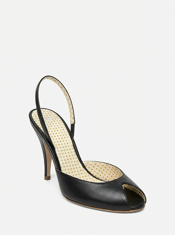 Слингбэки (каблук) жен 3JUIN 326SC012.R.1314997 PULP BLACK - 1