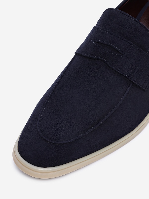 Лоферы муж Bougeotte MLGS-SUCSVK-DBLUE DARK BLUE/092 - 5