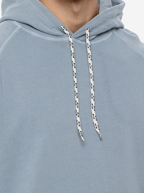 Худи муж Officine Generale S24MSWT251PRE STORM BLUE - 5