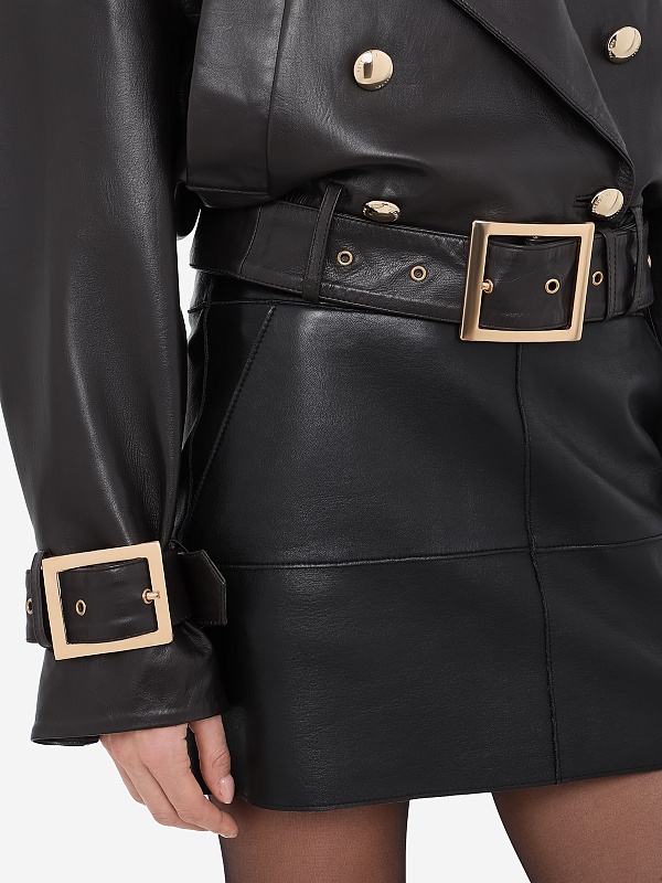 Куртка кожаная жен Retrofete 12056-19 TOB - 5