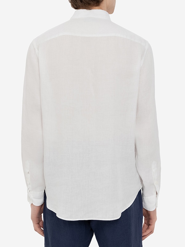 Рубашка муж Emporio Armani E31SM0 010F1 101 BIANCO - 4