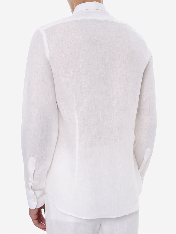 Рубашка муж Fefe Napoli CL112 MILK WHITE - 4