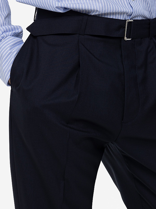 Брюки муж Officine Generale S24MTLG450PRE DARK NAVY - 5