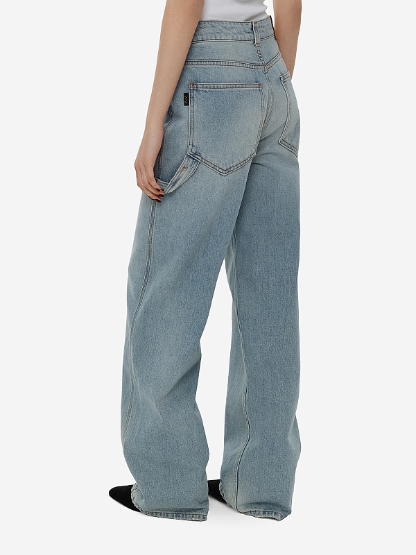 Джинсы жен Haikure HEW03300DF106 L0828 LIPARI BLUE - 4