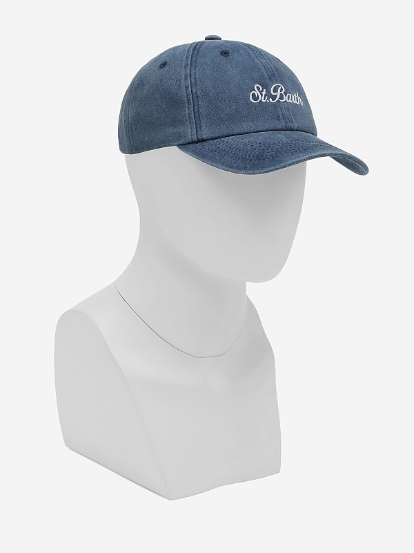 Кепка муж MC2 Saint Barth DAS0004 01971H DENIM SB 61 EMB - 3