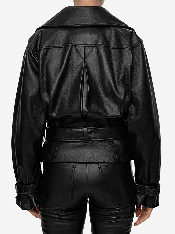 Куртка кожаная жен Alberta Ferretti 3702 6675 A0555 - 4