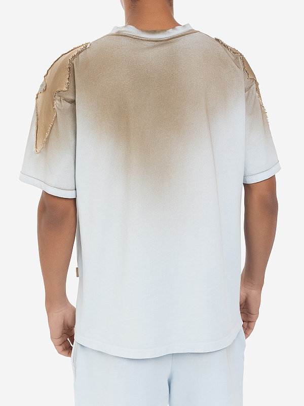 Футболка муж CULTURA S25CULT_A008 DIRTY LIGHT BLUE - 4