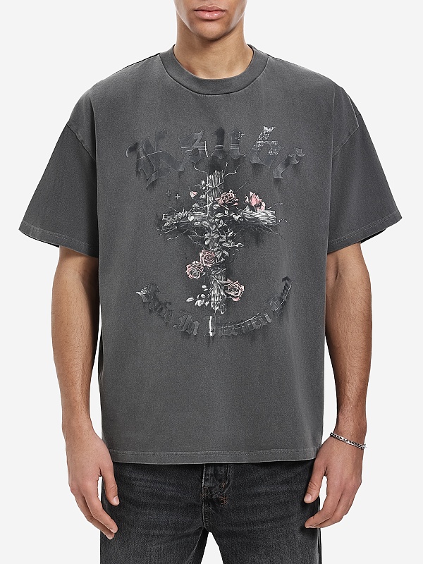 Футболка муж Ksubi MFA25TE016 CHARCOAL - 2