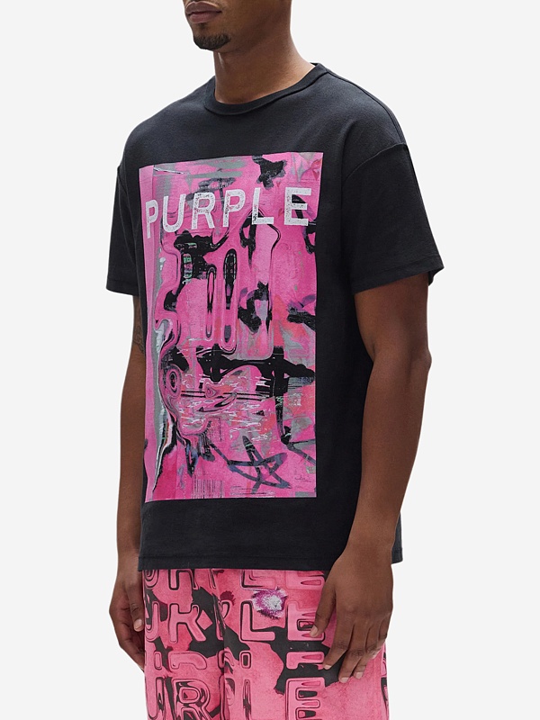 Футболка муж PURPLE P101-TBSD126 BLACK - 2