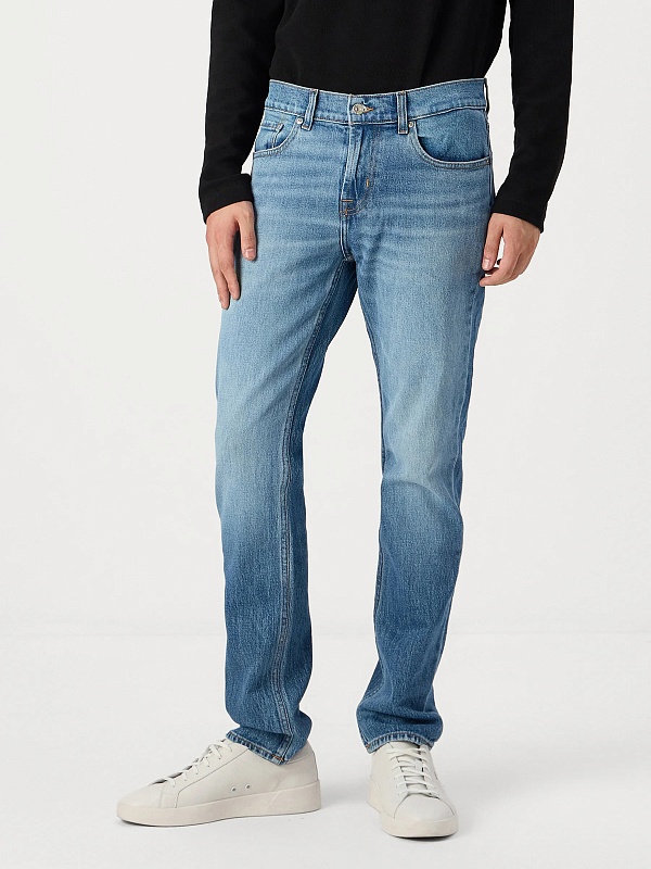 Джинсы муж 7 For All Mankind JSMSC100UR LIGHT BLUE - 1