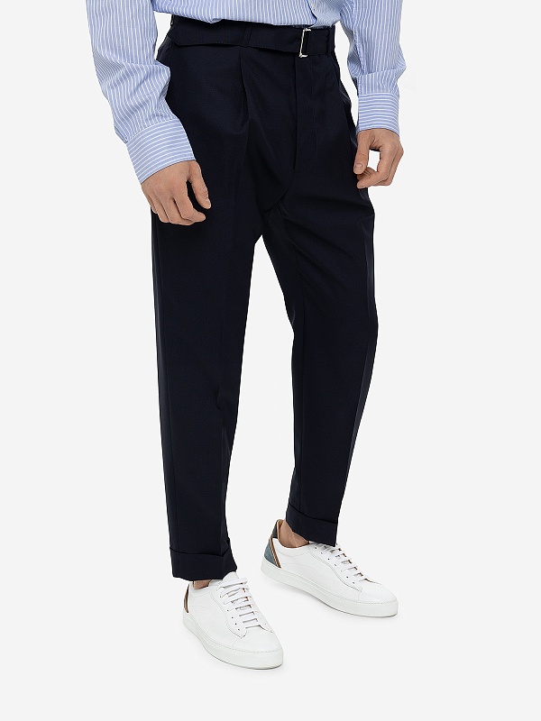 Брюки муж Officine Generale S24MTLG450PRE DARK NAVY - 3